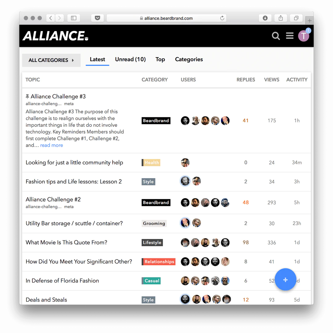 ALLIANCE MEMBERSHIP