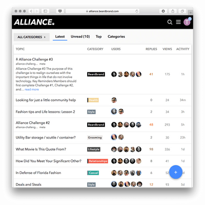 ALLIANCE MEMBERSHIP
